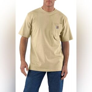 Carhartt Loose-Fit K87 Pocket T-Shirt, Beige, Size XS, NWOT